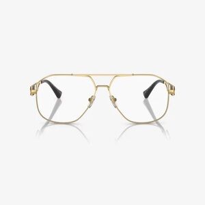 Versace Gold Aviator Glasses